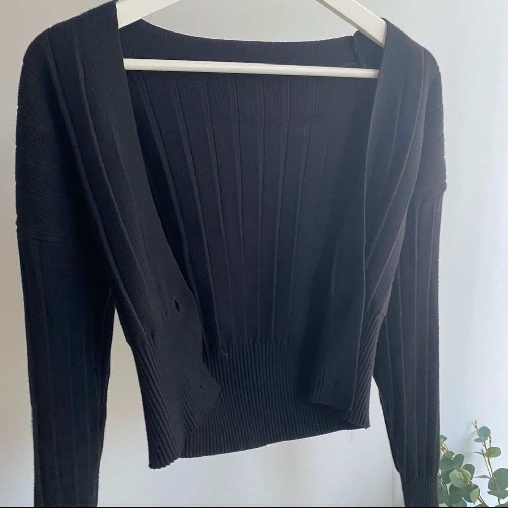 Little Ribbed Cardigan - Picture 3 of 5
